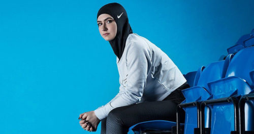 Sporting Hijab